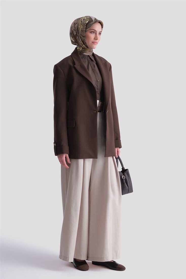 Armine Modal Pantolon Etek 26Y2804 Bej