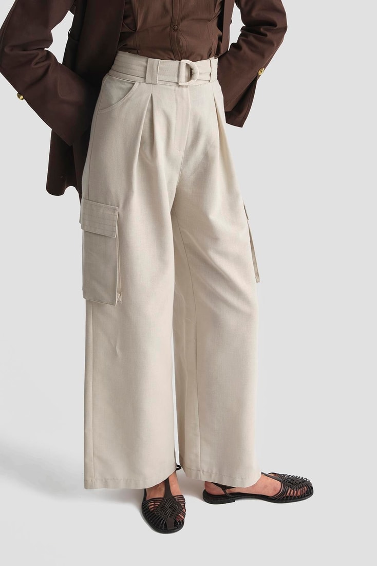 26Y2823 Armine Pantolon Taş