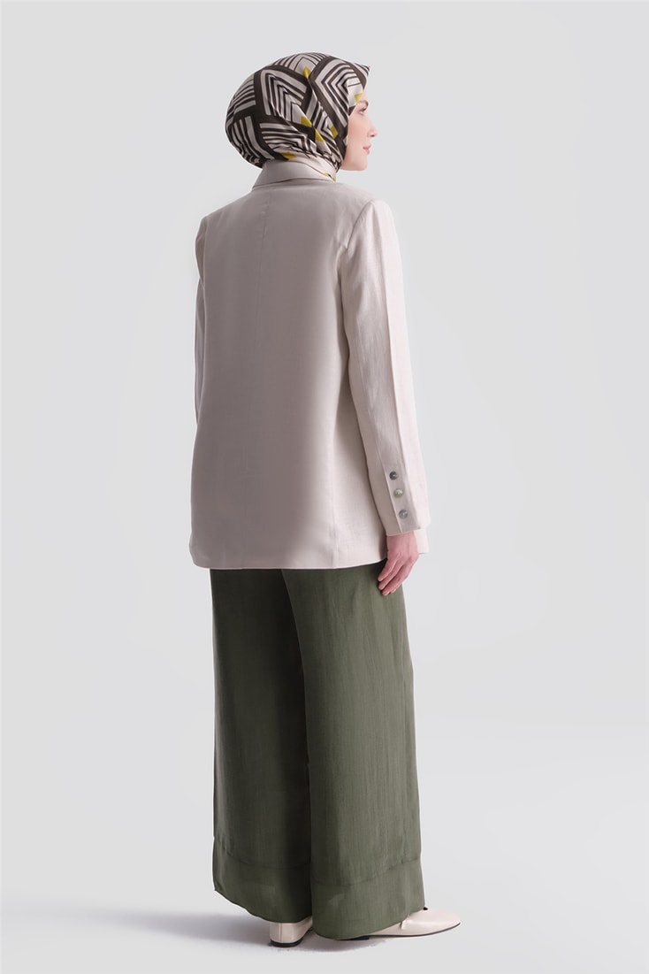 Armine Lyocell Pantolon 26Y2824 Haki