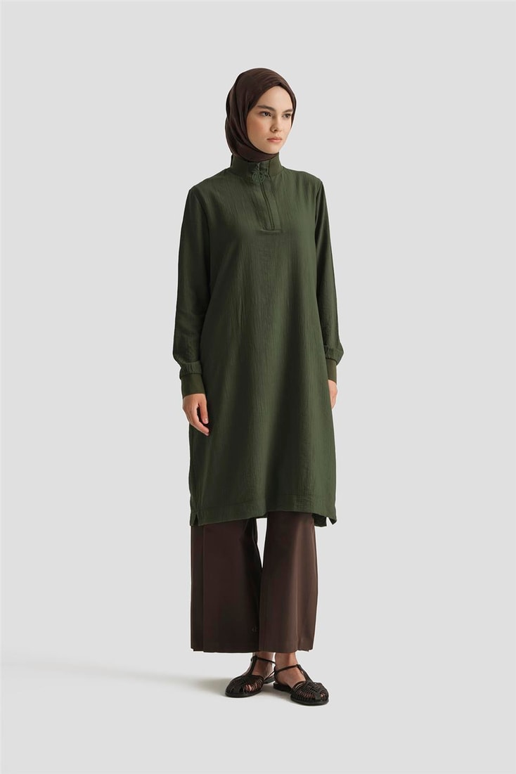 26Y412 Armine Tunik Haki