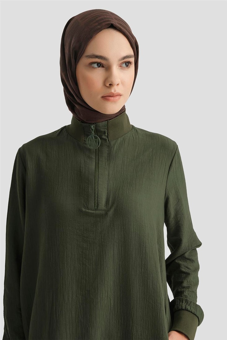 26Y412 Armine Tunik Haki