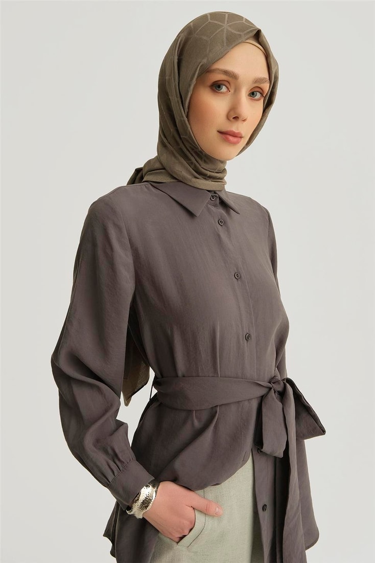 26Y4224-1 Armine Tunik Antrasit