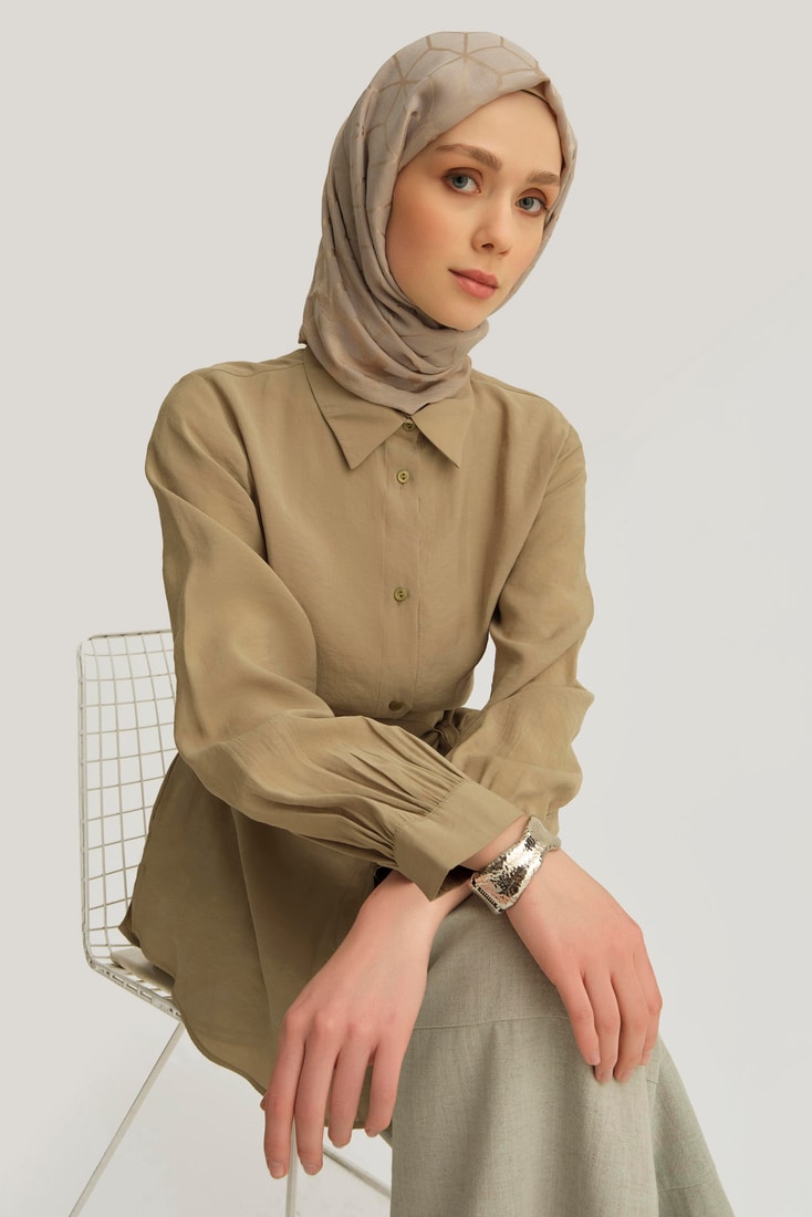26Y4224-1 Armine Tunik Haki