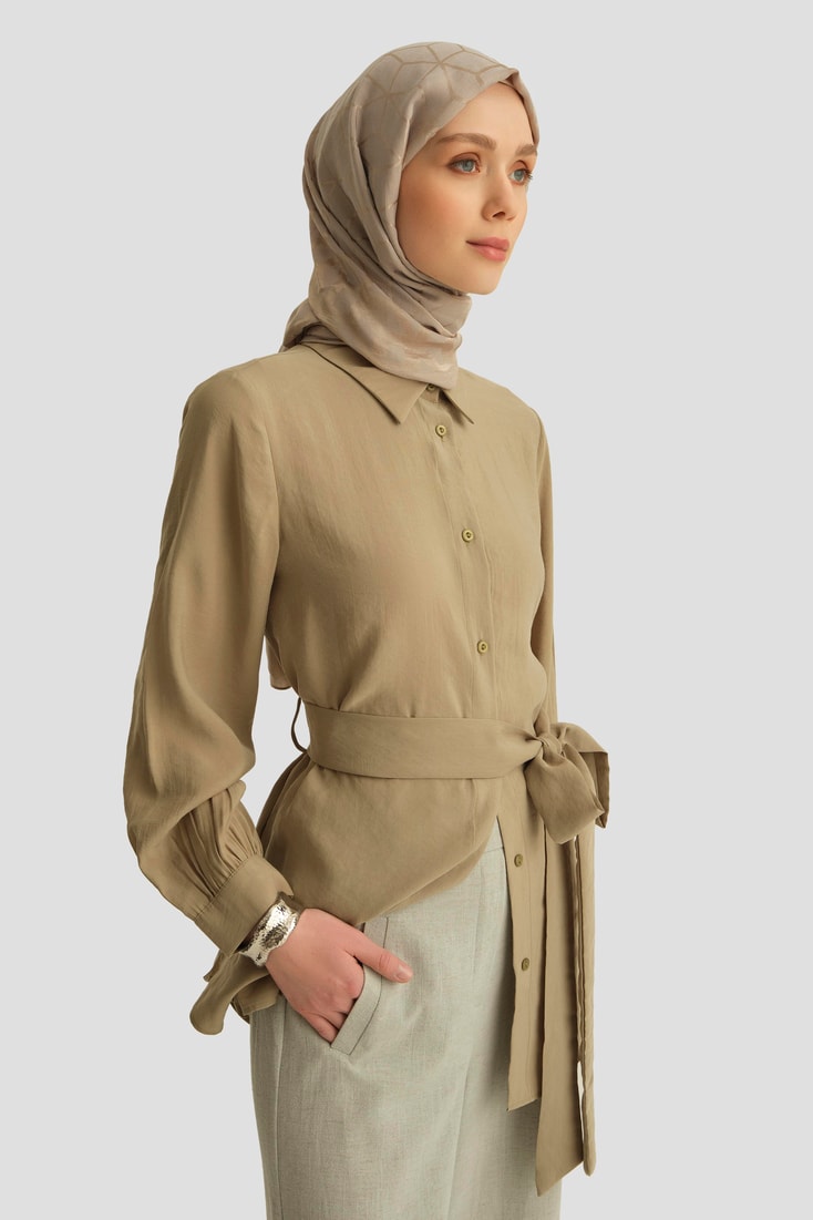 26Y4224-1 Armine Tunik Haki