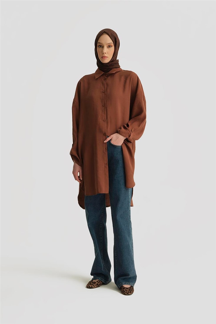 26Y4232 Armine Tunik Kakao