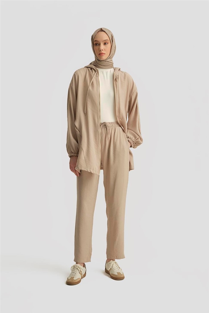 Armine Modal Havuç Pantolon 25YD4240-2 Bej