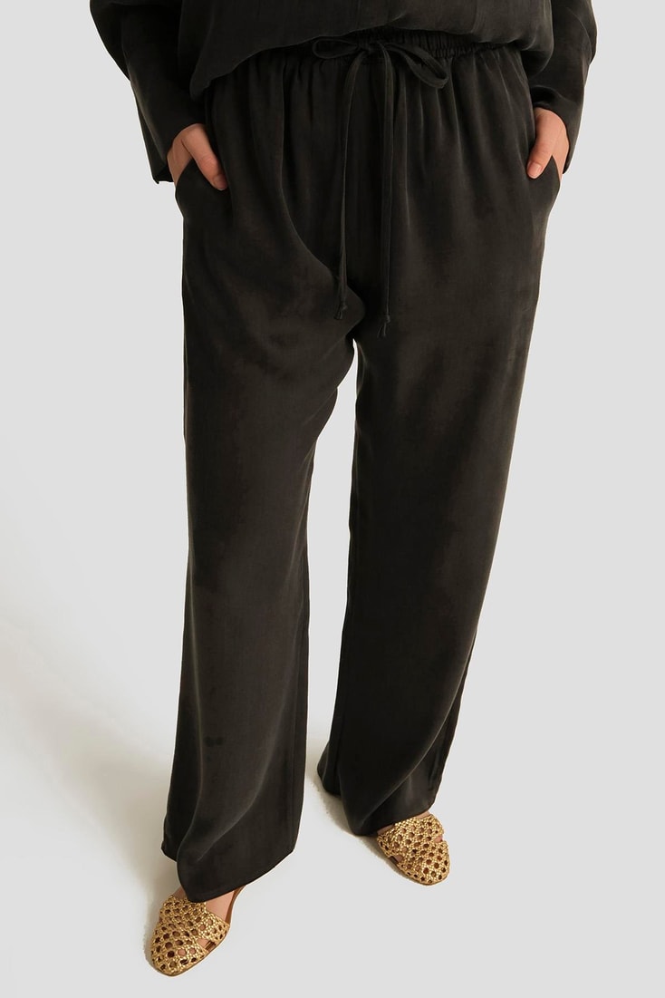 Armine Cupra Palazzo Pantolon 25YD4245-2 Siyah