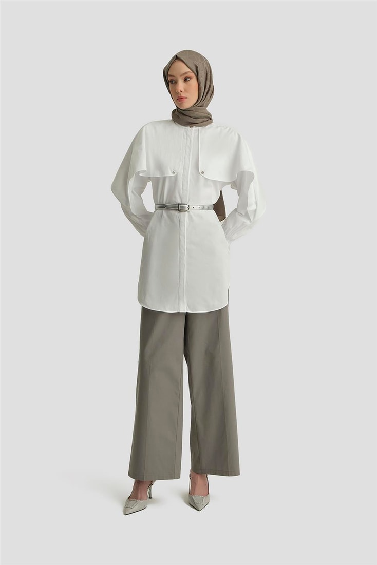 26Y4606 Armine Tunik Beyaz 