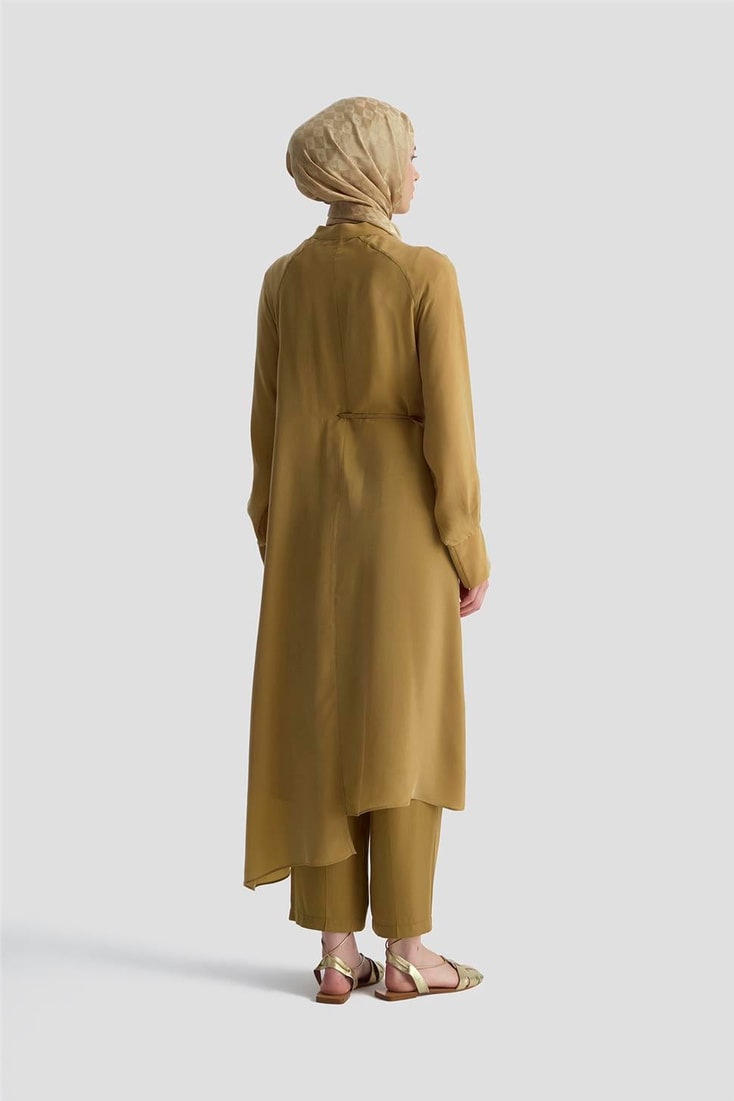 26Y4706 Armine Tunik Elbise Sahra