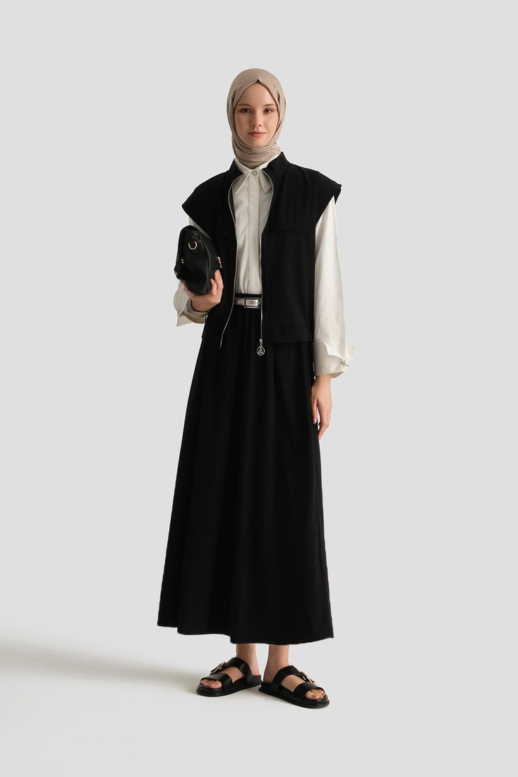 Armine Yelekli Takım 25YT613 Siyah