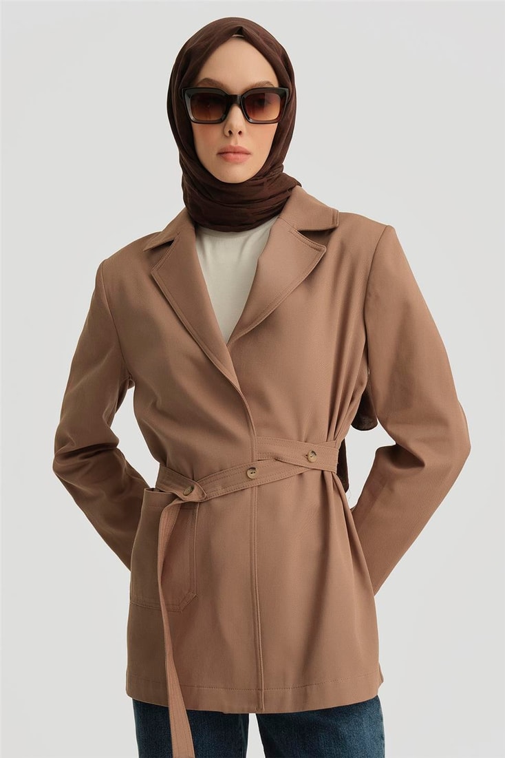 Armine Anvelop Blazer Ceket 25Y5911 Vizon