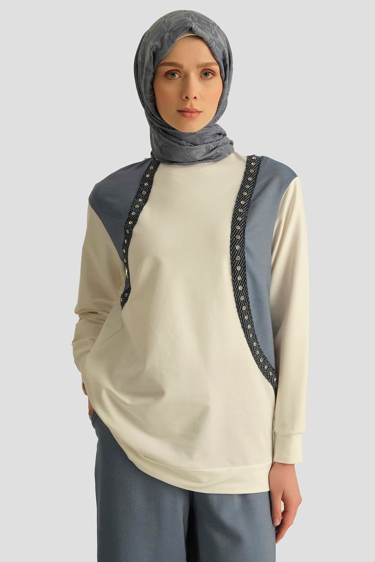 Armine Trend Takım 25YT687 Beyaz