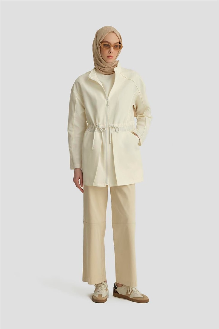 Armine Dikiş Efektli Kap 25Y7808 Naturel