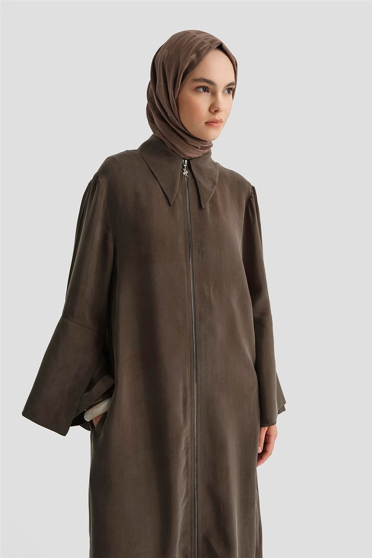 Armine Çift Manşetli Cupra Ferace 25Y8306 Kakao