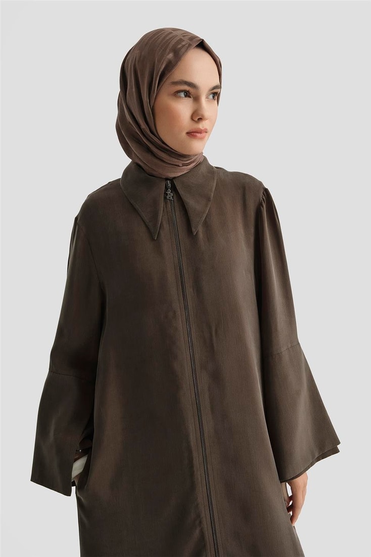 Armine Çift Manşetli Cupra Ferace 25Y8306 Kakao