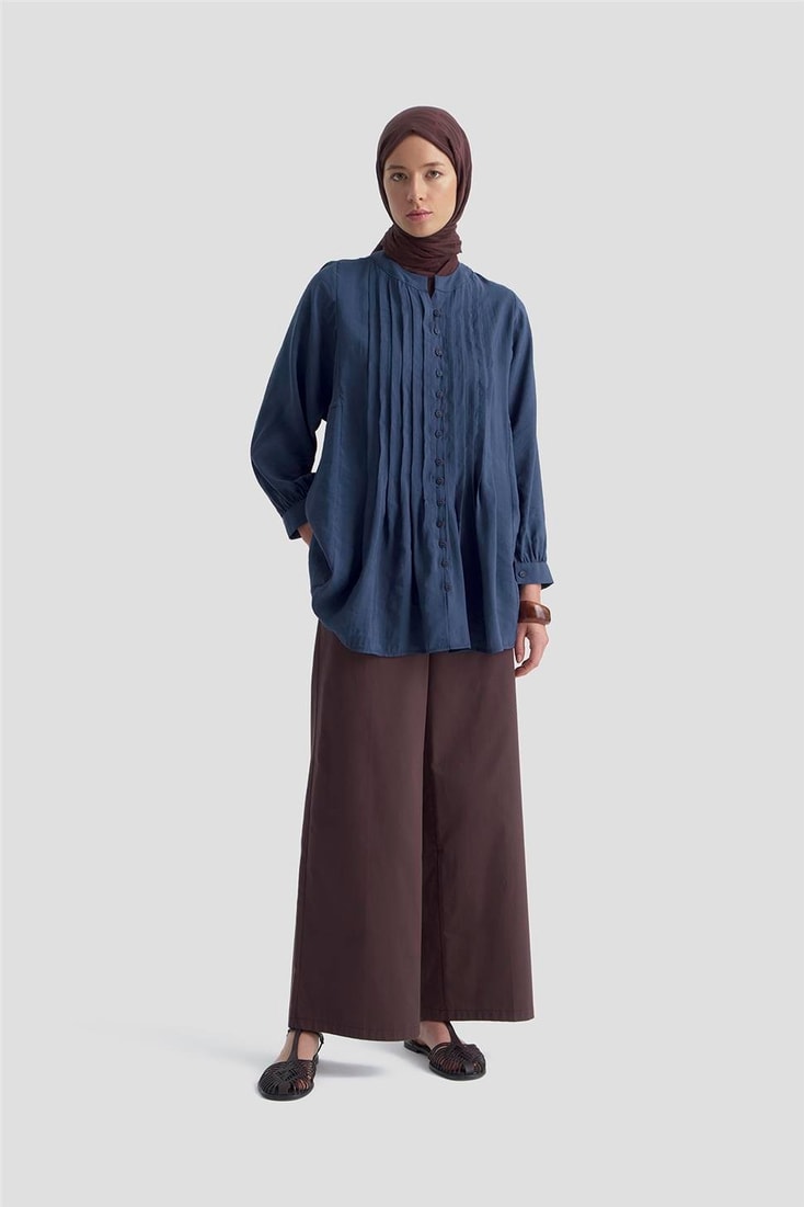 Armine Tunik 25YD9169 İndigo