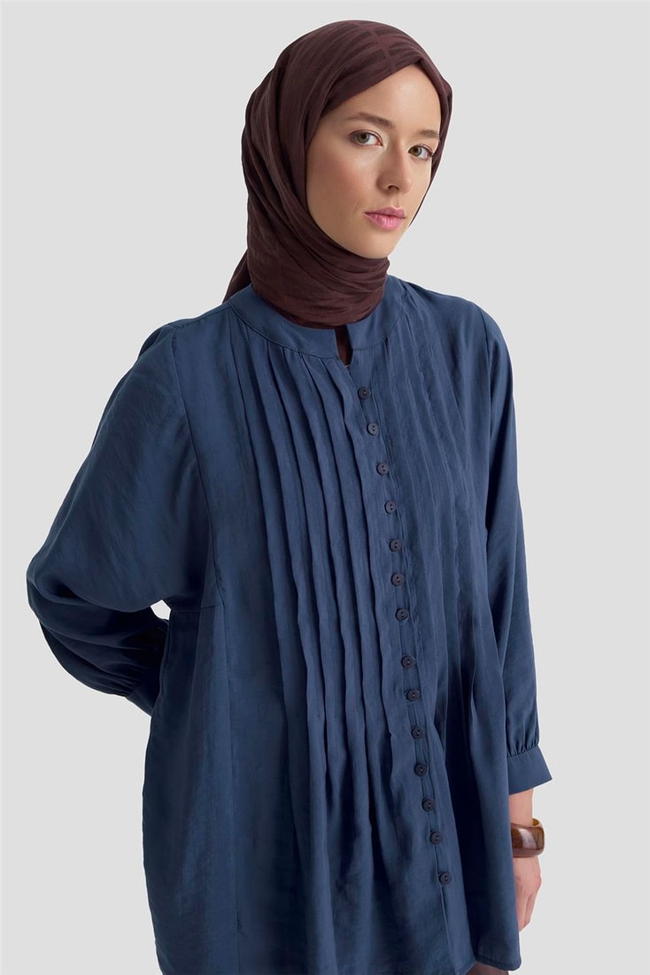 Armine Tunik 25YD9169 İndigo