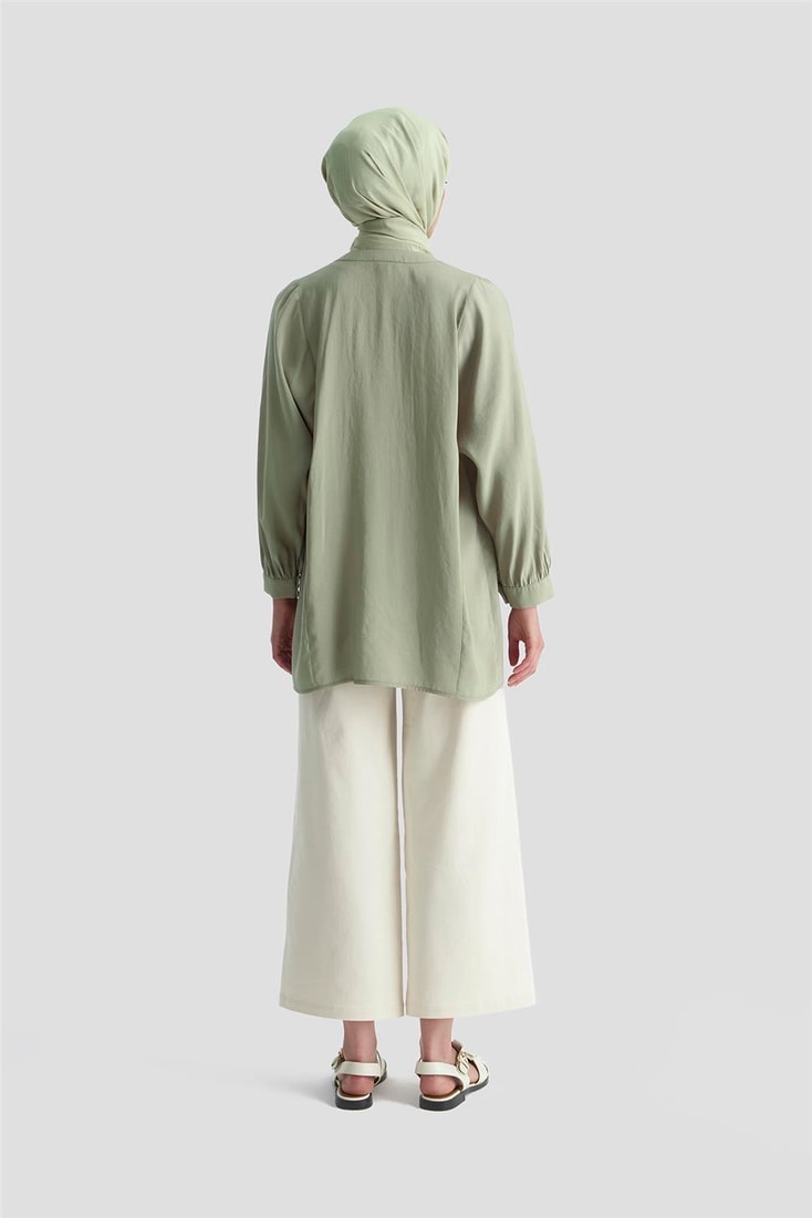 Armine Tunik 25YD9169 Küf Yeşili