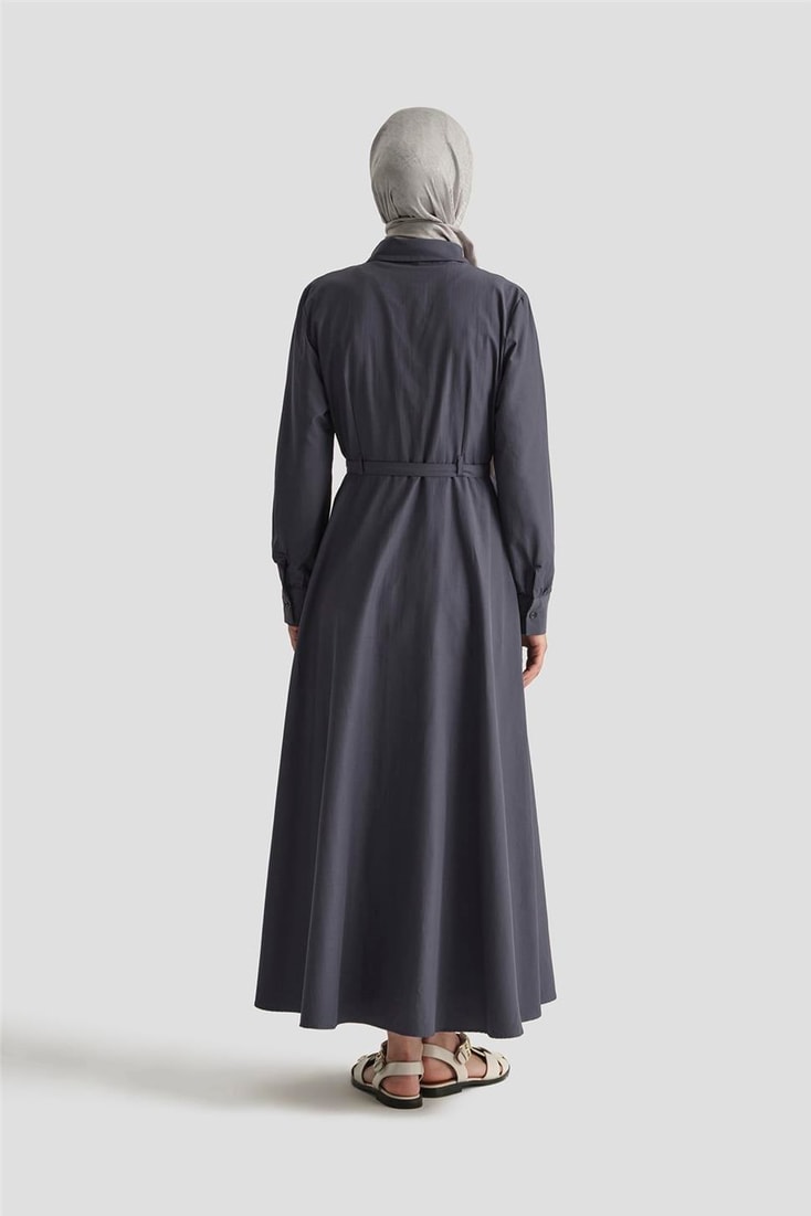 Armine Elbise 25YD9178 Antrasit