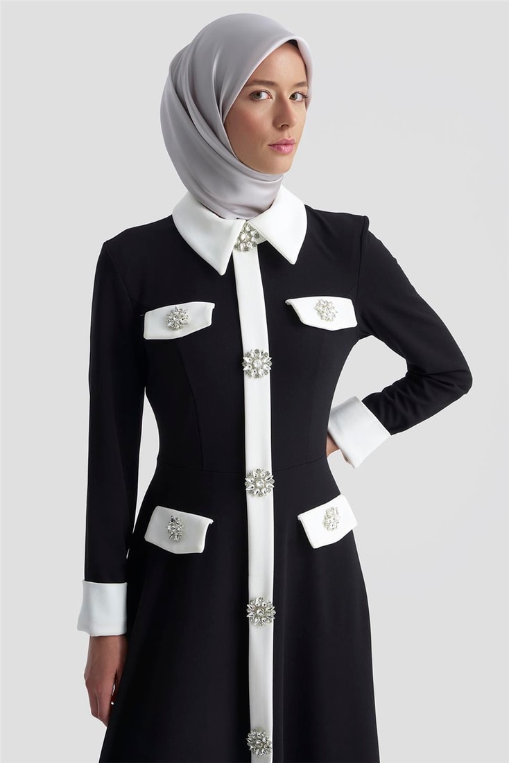 Armine Abiye 25YD9190 Siyah