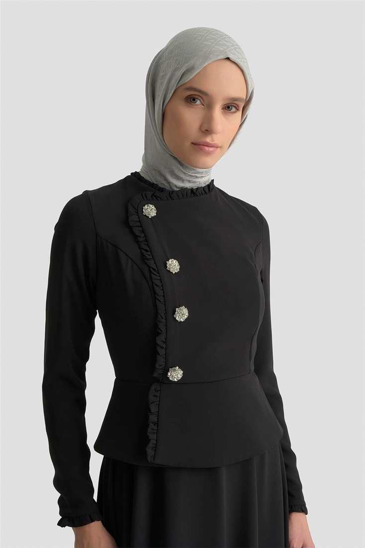 Armine Abiye 25YD9191 Siyah 