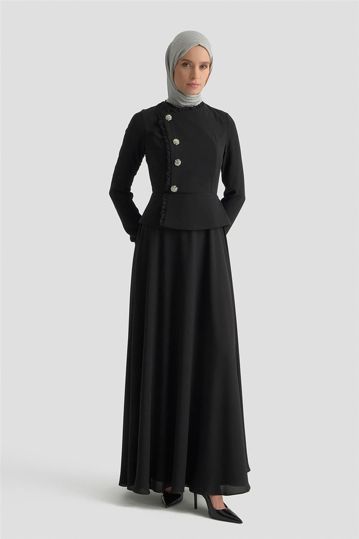 Armine Abiye 25YD9191 Siyah 