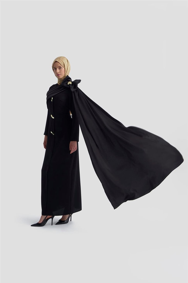 Armine Abiye 25YD9194 Siyah