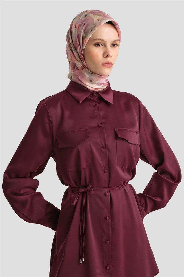 Armine Takım 25YD9261 BORDO