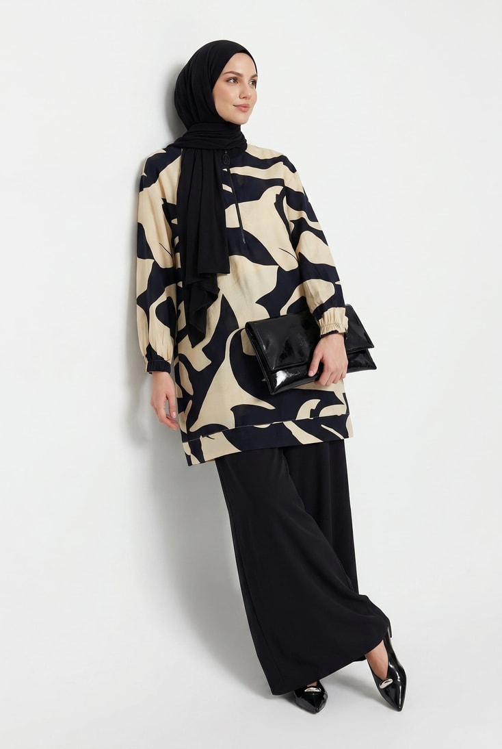 Tunik 26YT473 Bej