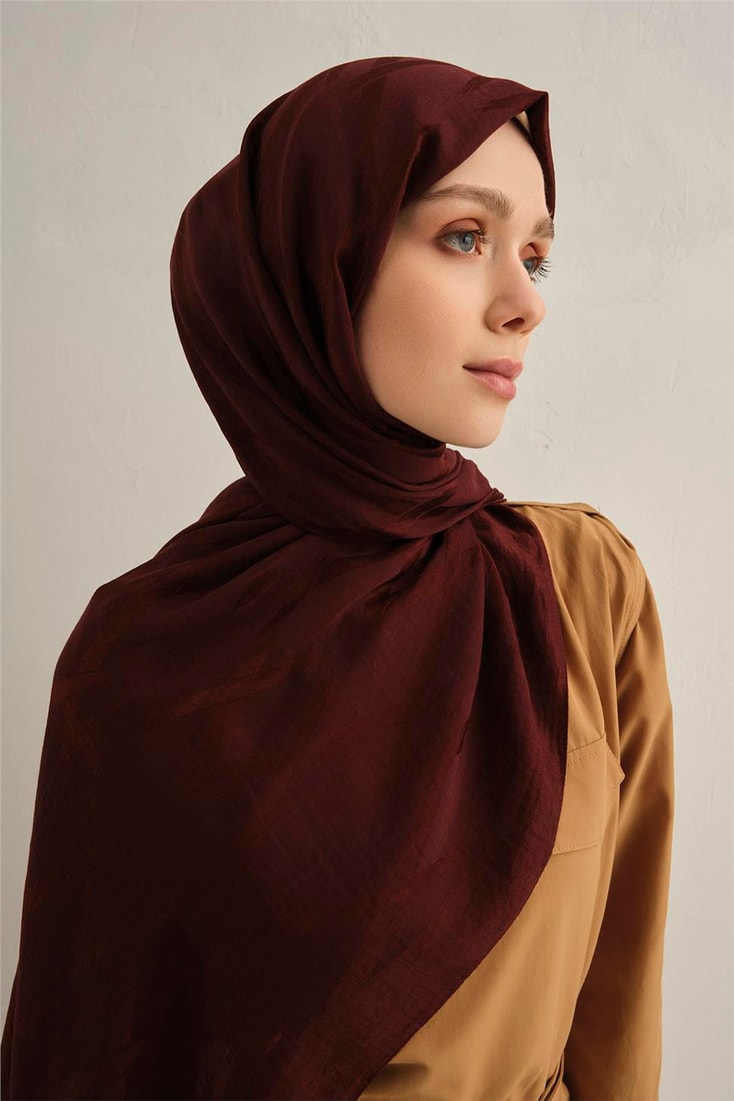 Armine Lyocell Naia Zikzak Desen Şal  1- 32