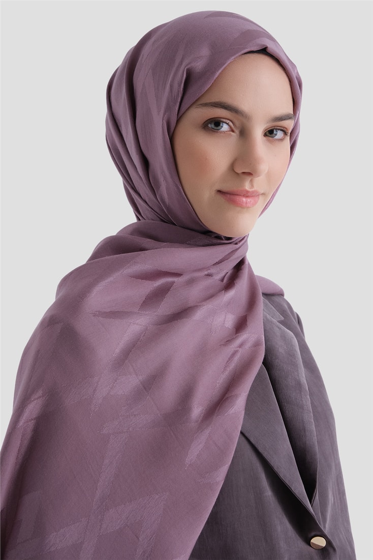 Armine Lyocell Naia Zikzak Desen Şal  1- 47