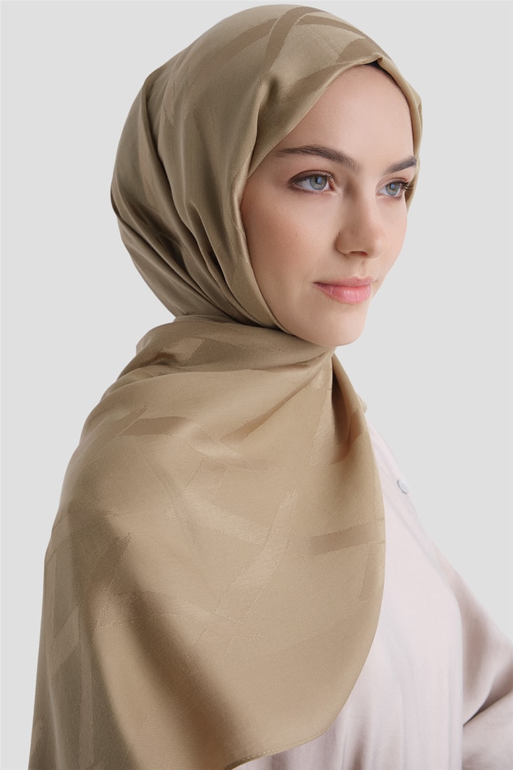 Armine Lyocell Naia Zikzak Desen Şal  1- 76