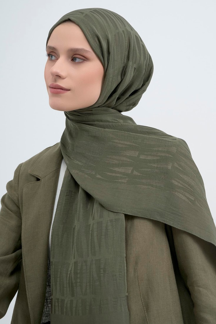 Armine Lyocell Naia Çubuk Desen Şal 3 49