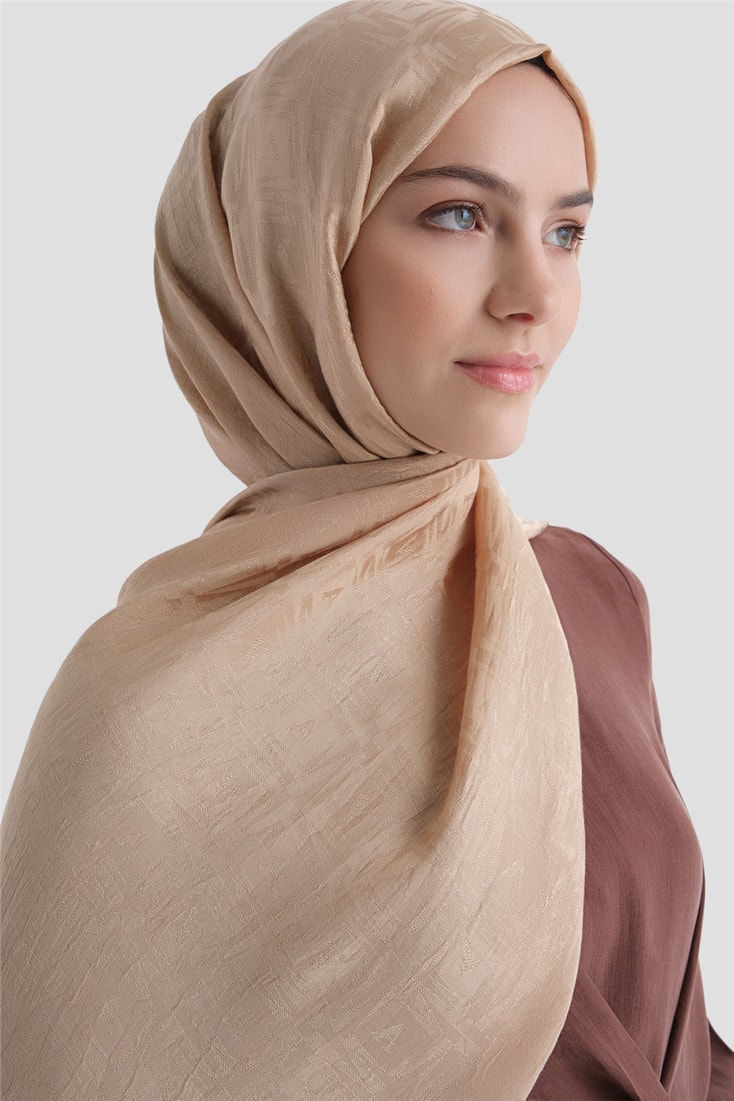 Armine Lyocell Naia Kare Monogram Şal 6 62
