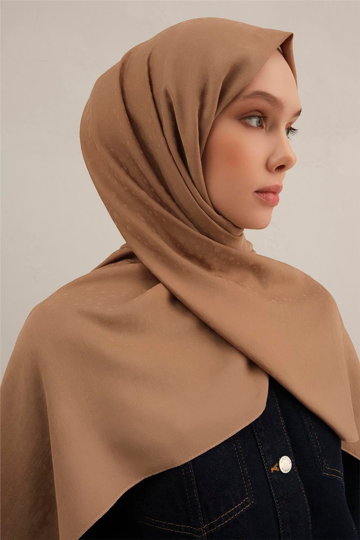 Armine Damla Desen Bambu Cotton Şal 12