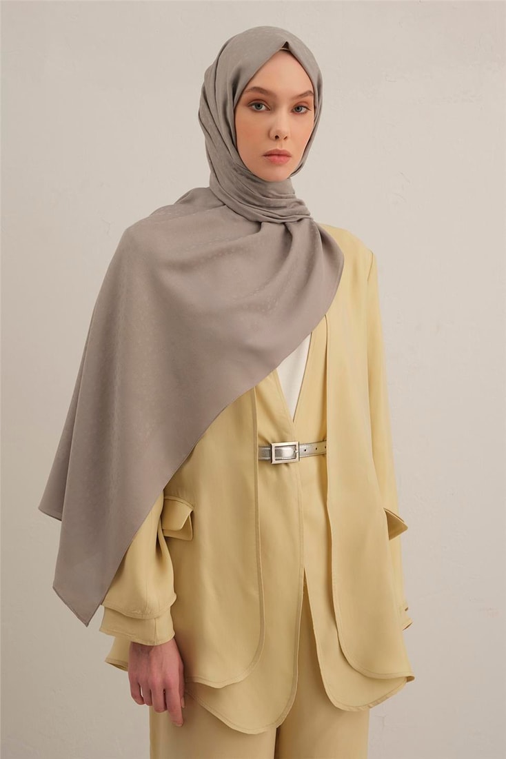 Armine Damla Desen Bambu Cotton Şal 20