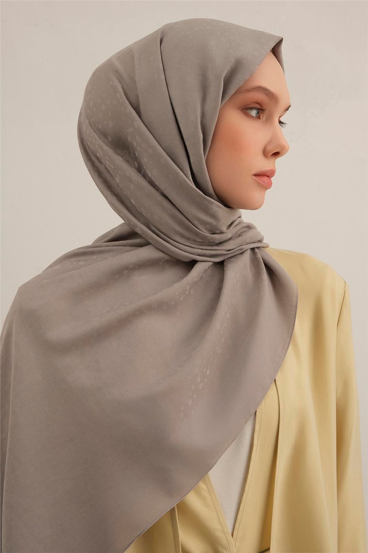 Armine Damla Desen Bambu Cotton Şal 20