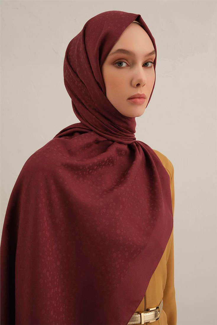 Armine Damla Desen Bambu Cotton Şal 32