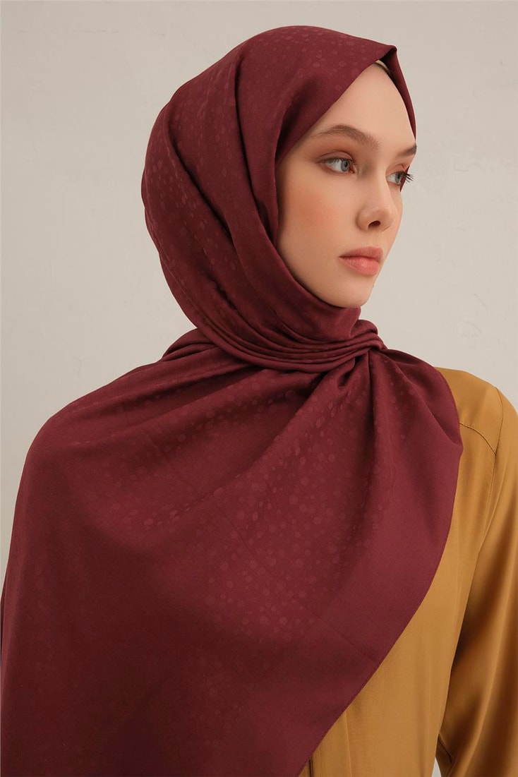 Armine Damla Desen Bambu Cotton Şal 32