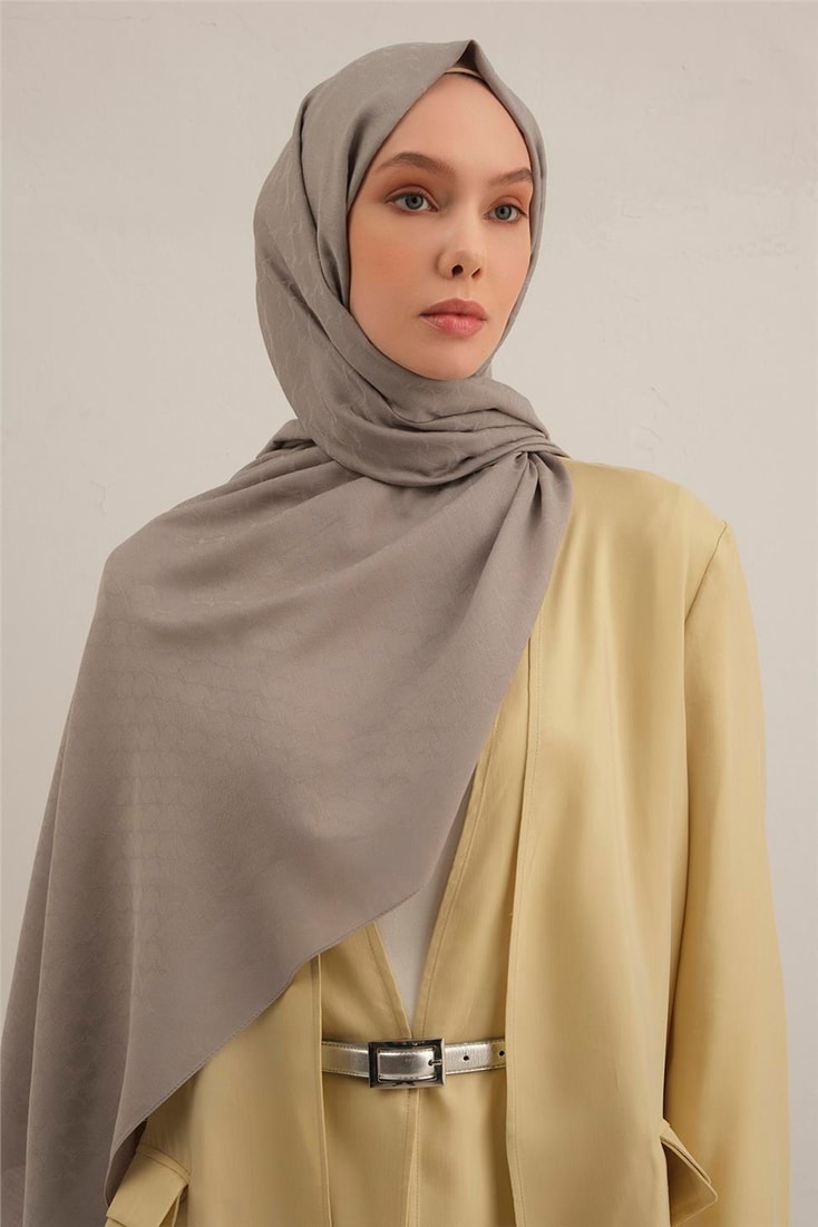 Armine Link Desen Bambu Cotton Şal 20