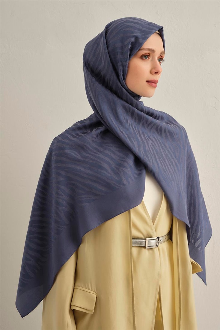Armine Pamora Zebra Desen Şal 1 26