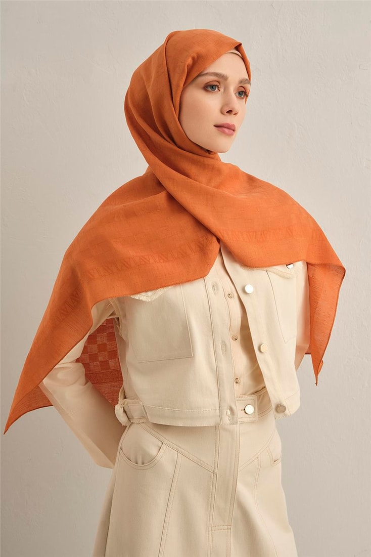 Armine Pamora Dama Çerçeve Şal 2 43