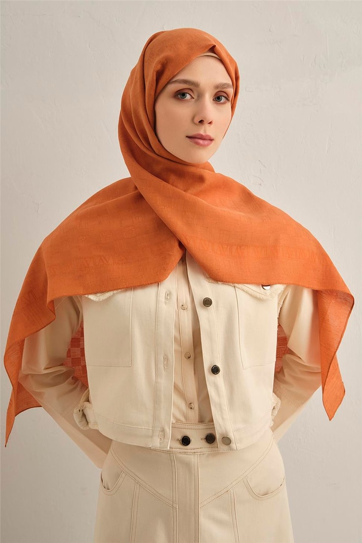 Armine Pamora Dama Çerçeve Şal 2 43