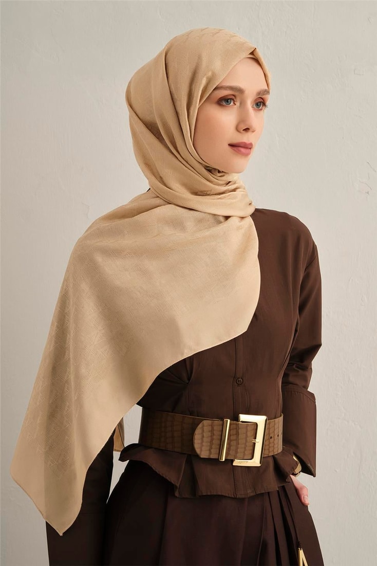 Armine Pamora AA Monogram Şal 3 04