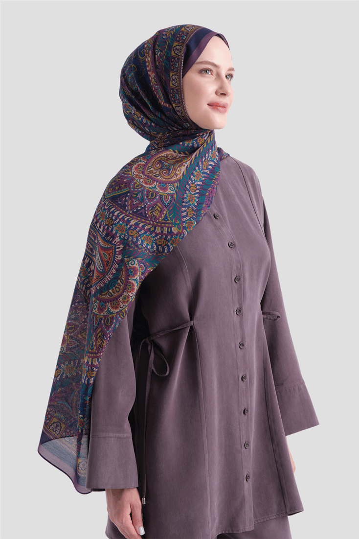 Armine Yün İpek Harmony Şal 1005 80 