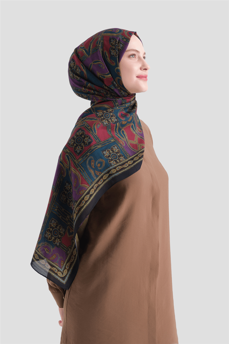 Armine Yün İpek Harmony Şal 1004 03 