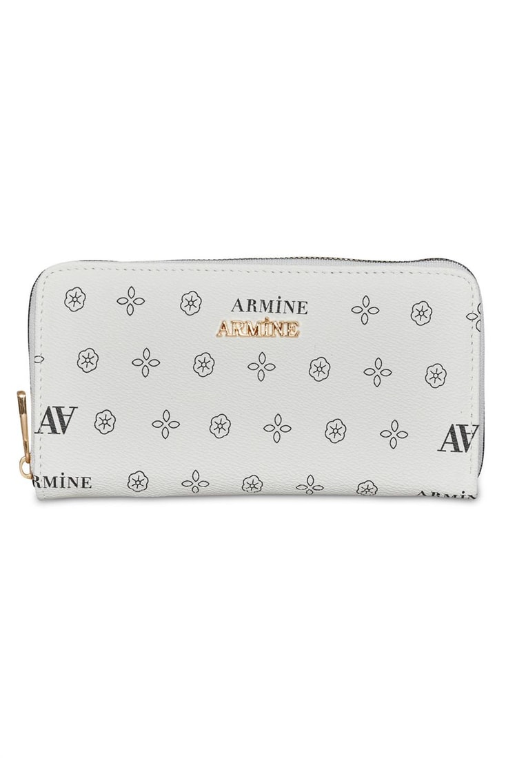 Armine Cüzdan 23YD7005-2 Beyaz