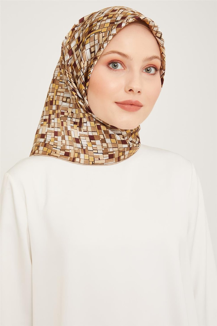Armine Twill İpek Eşarp 23Ka9004 22 42