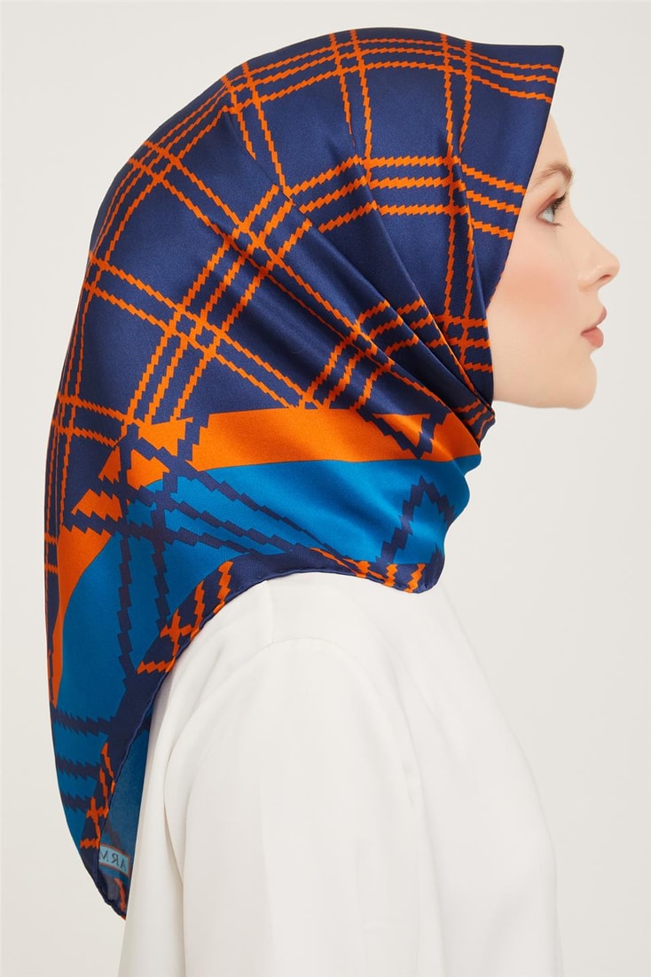 Armine Twill İpek Eşarp 23Ka9040 6 06