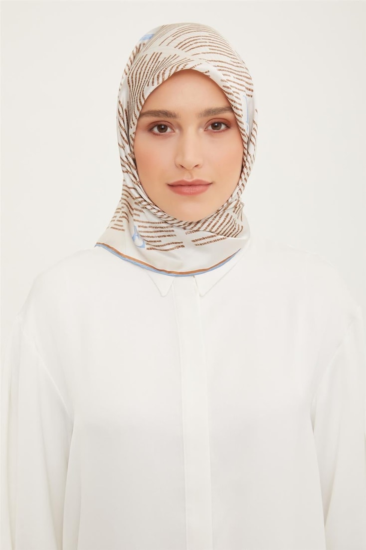 Armine Twill İpek Eşarp 23Ya8942 6 02